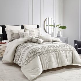 Jivanta 7PC COMFORTER SET (size: QUEEN)